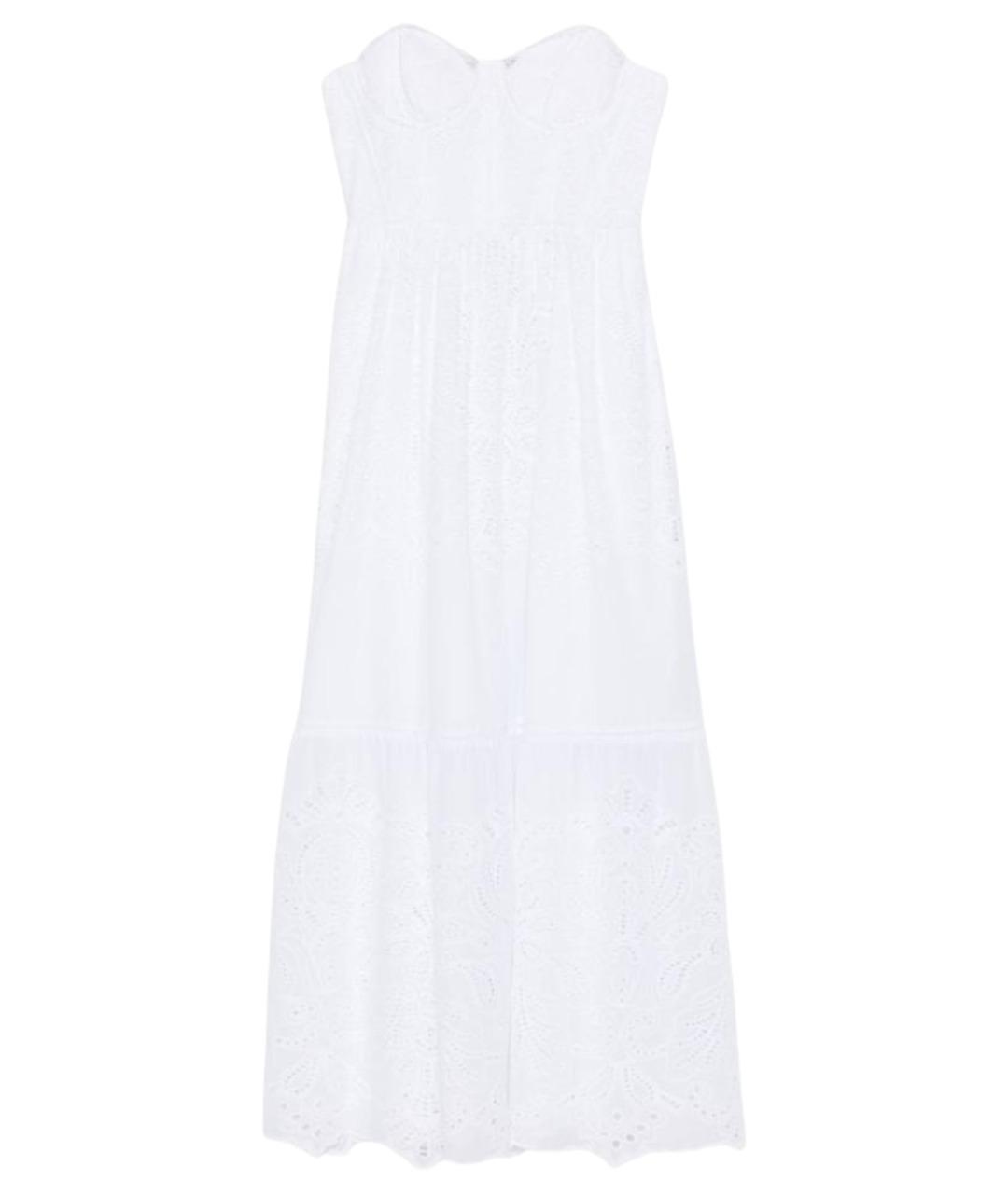 ERMANNO FIRENZE Белое хлопковое повседневное платье, фото 1