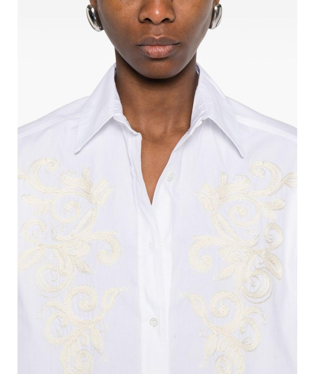 ERMANNO FIRENZE Белая рубашка, фото 5