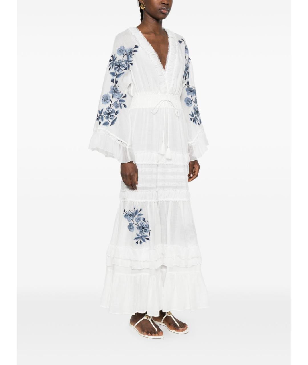 ERMANNO FIRENZE Белое повседневное платье, фото 5