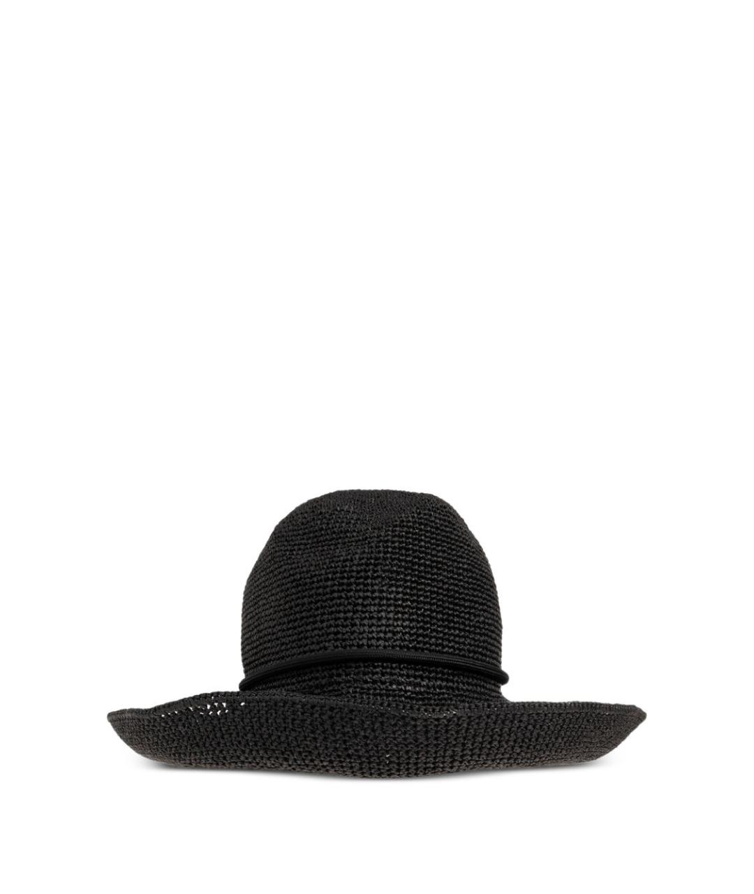 EMPORIO ARMANI Черная шляпа, фото 2