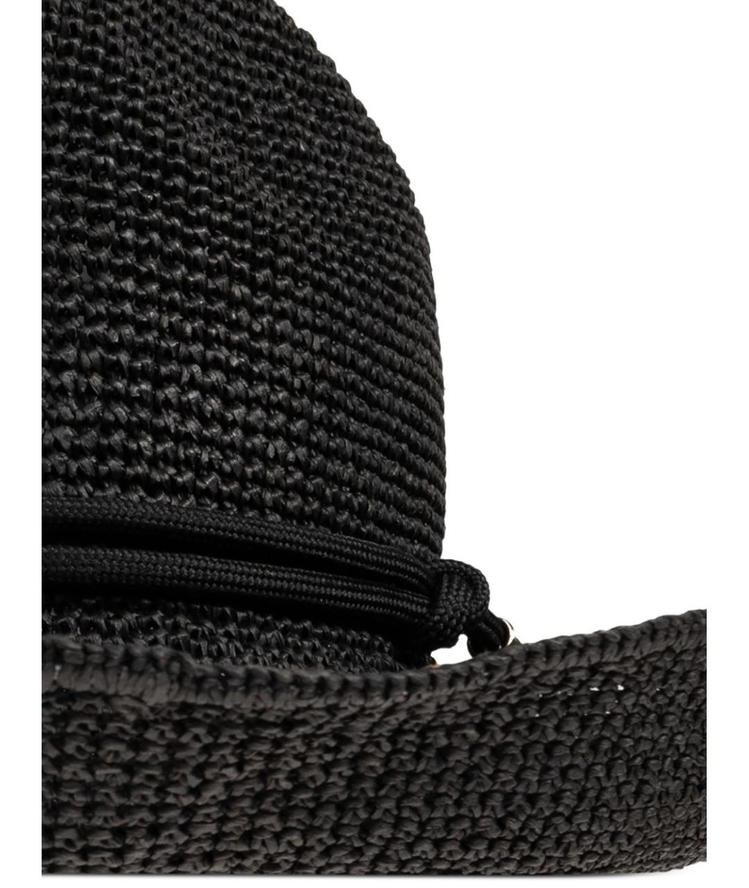 EMPORIO ARMANI Черная шляпа, фото 3