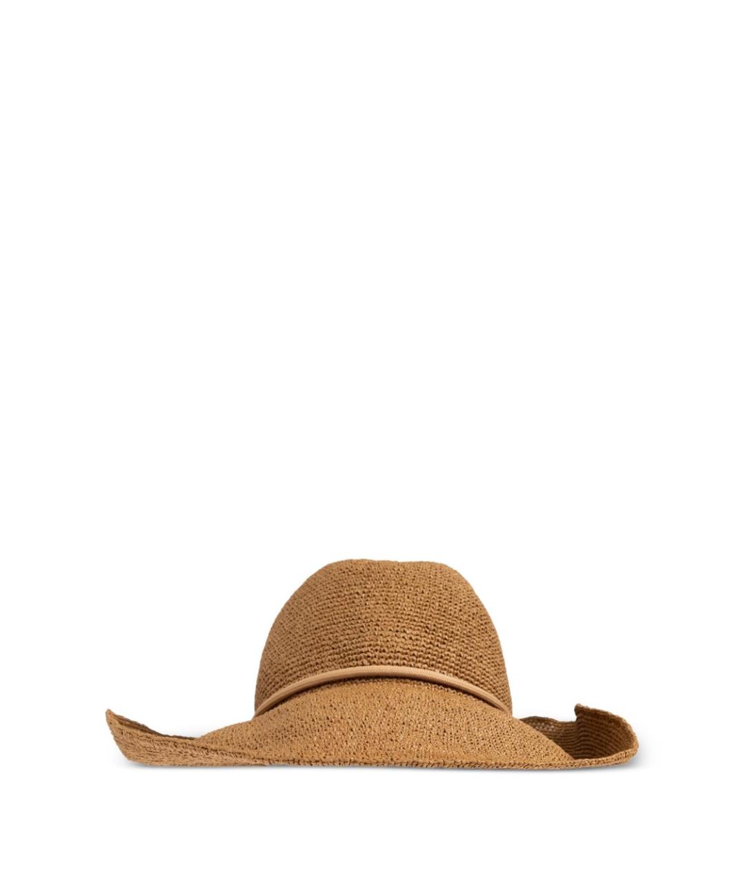 EMPORIO ARMANI Бежевая шляпа, фото 2