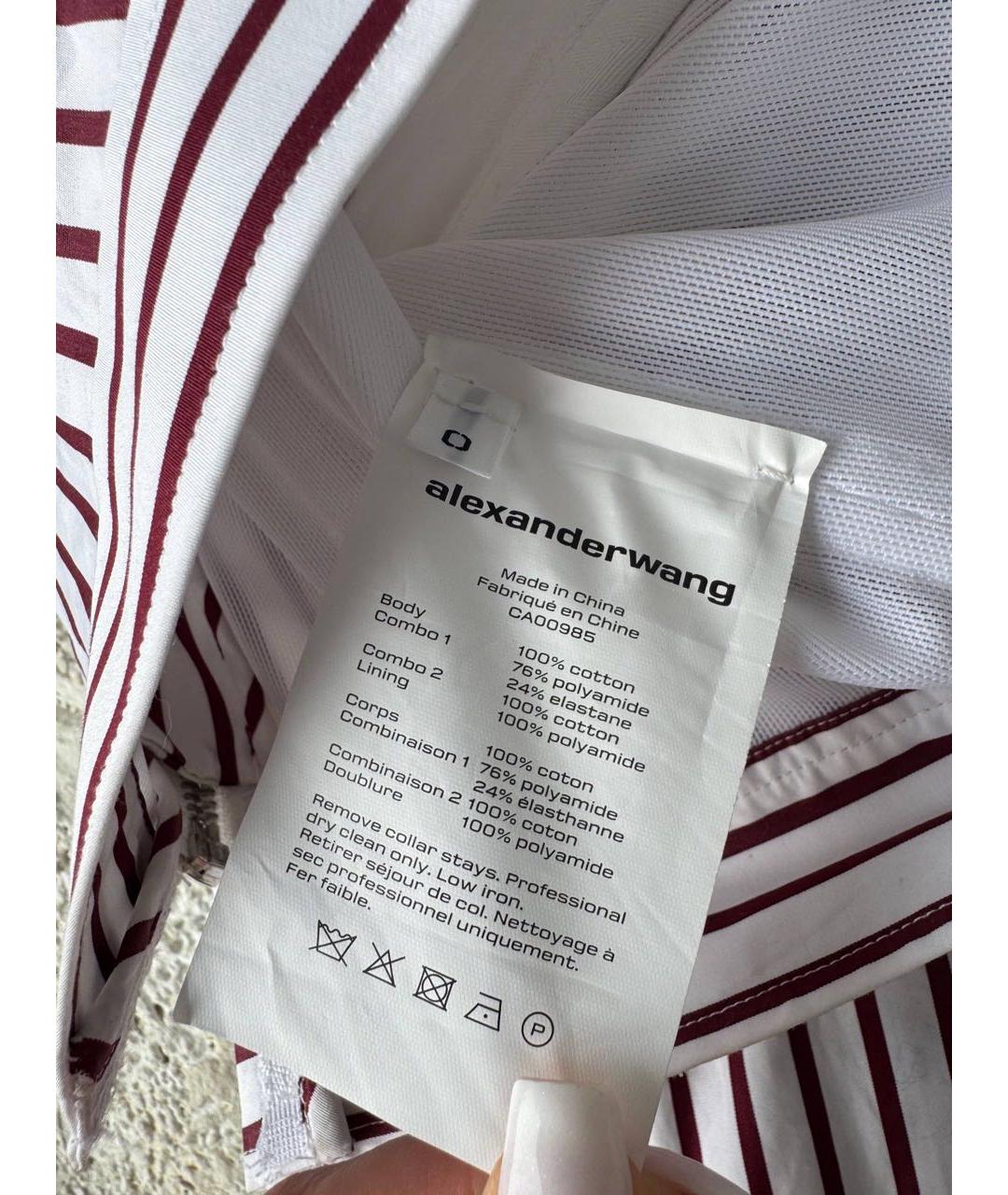 ALEXANDER WANG Мульти рубашка, фото 4