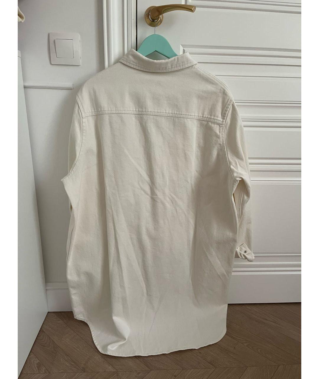 12 STOREEZ Белое деним повседневное платье, фото 2