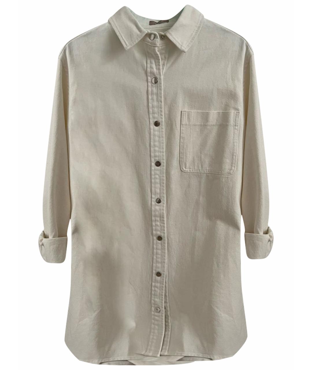 12 STOREEZ Белое деним повседневное платье, фото 1