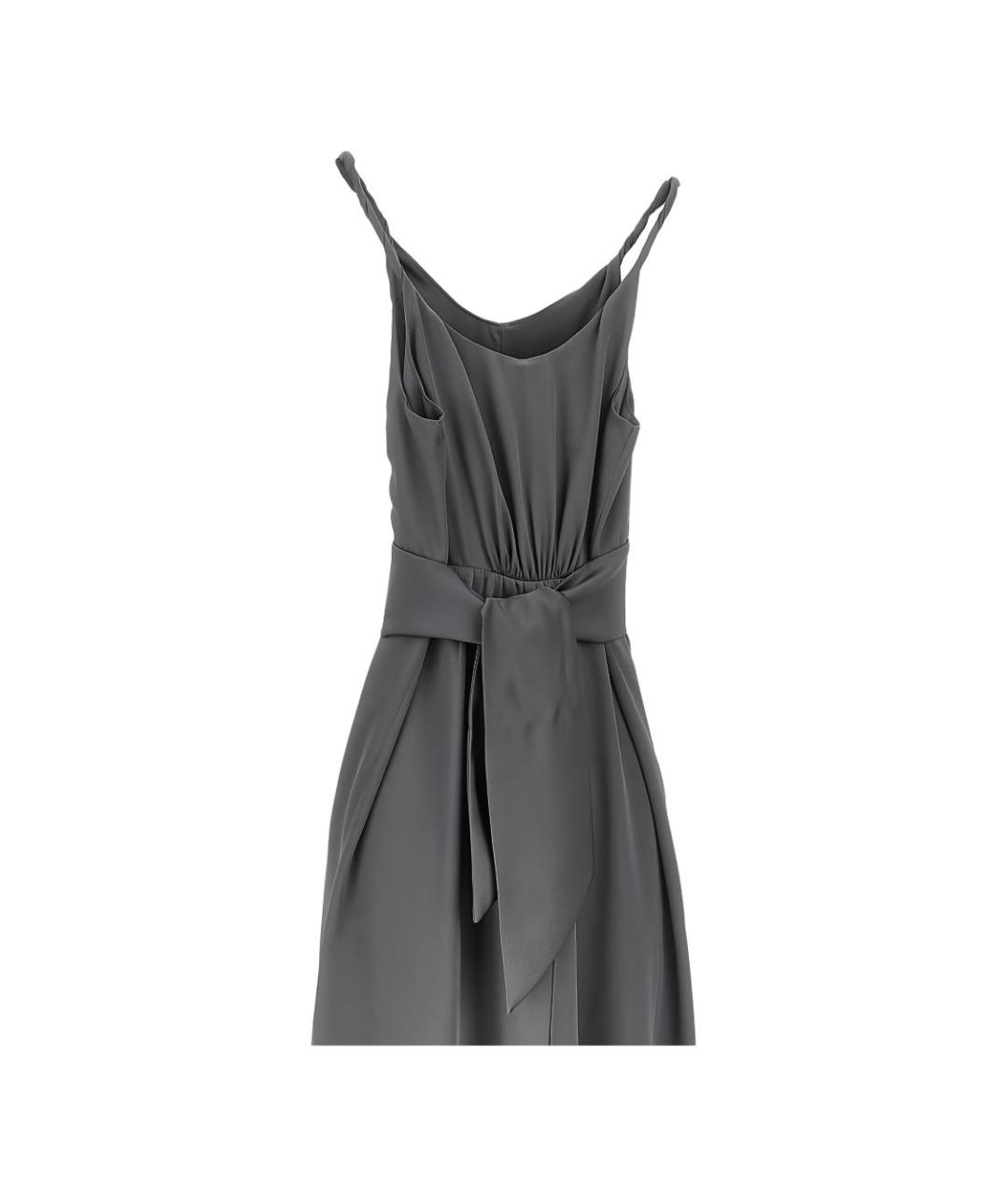 EMPORIO ARMANI Серое повседневное платье, фото 2