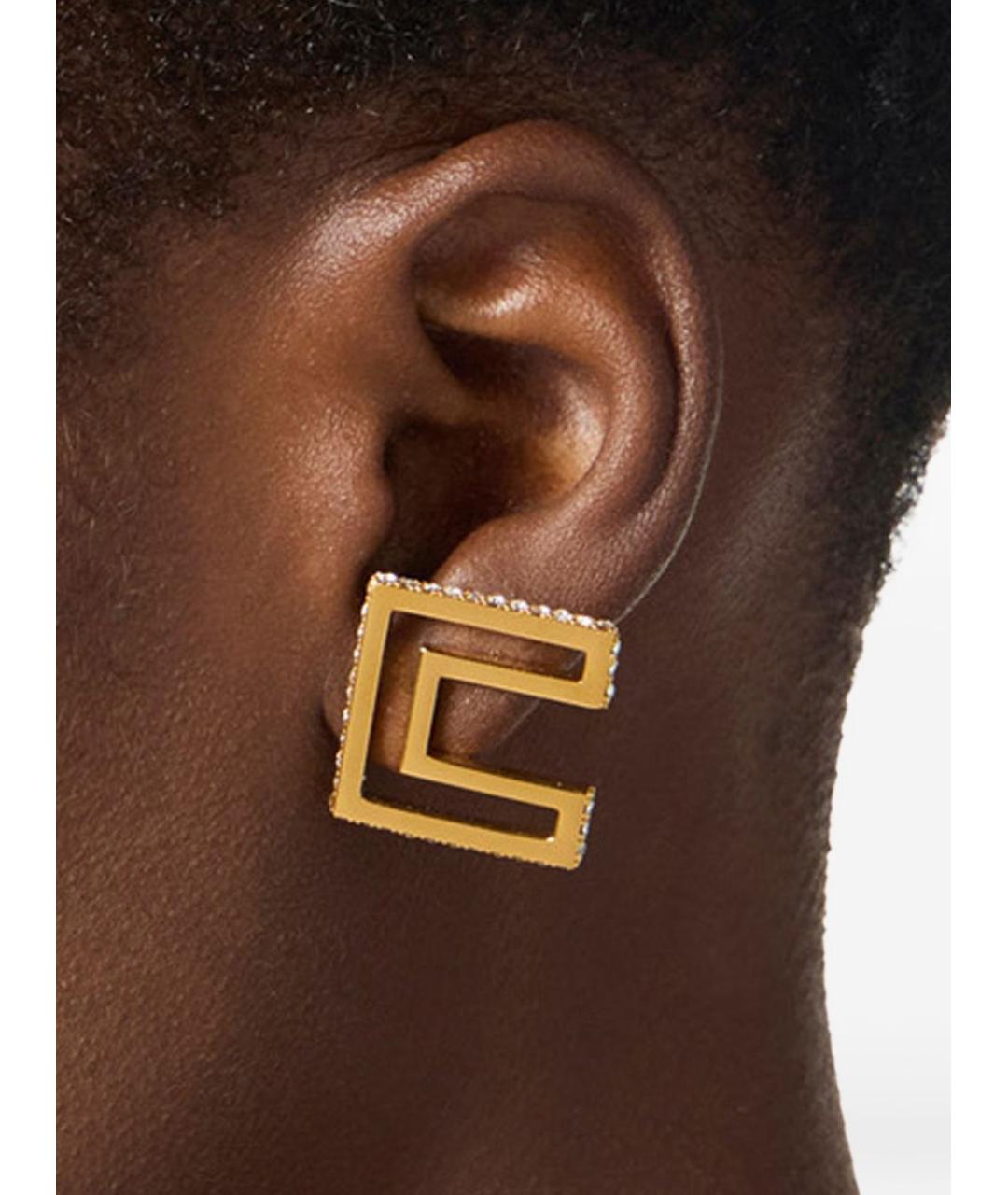 ELISABETTA FRANCHI Золотые металлические серьги, фото 2