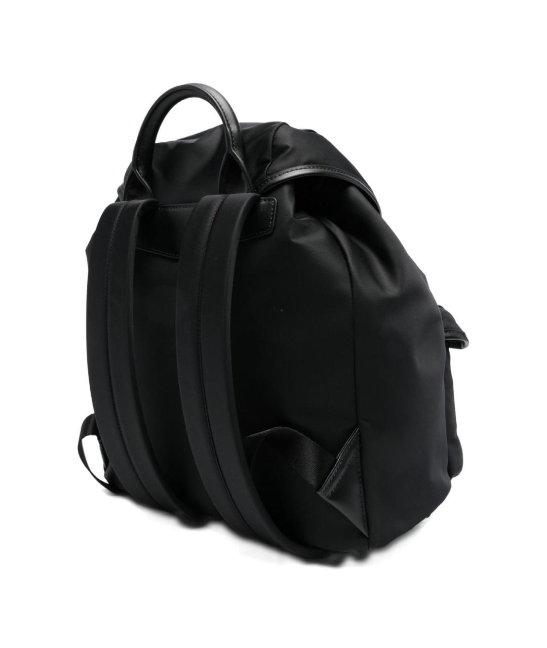 EMPORIO ARMANI Черный тканевый рюкзак, фото 3