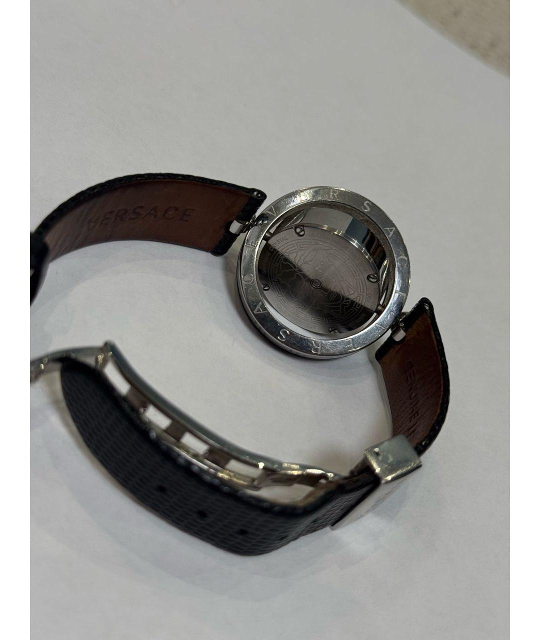 VERSACE Черные часы, фото 3