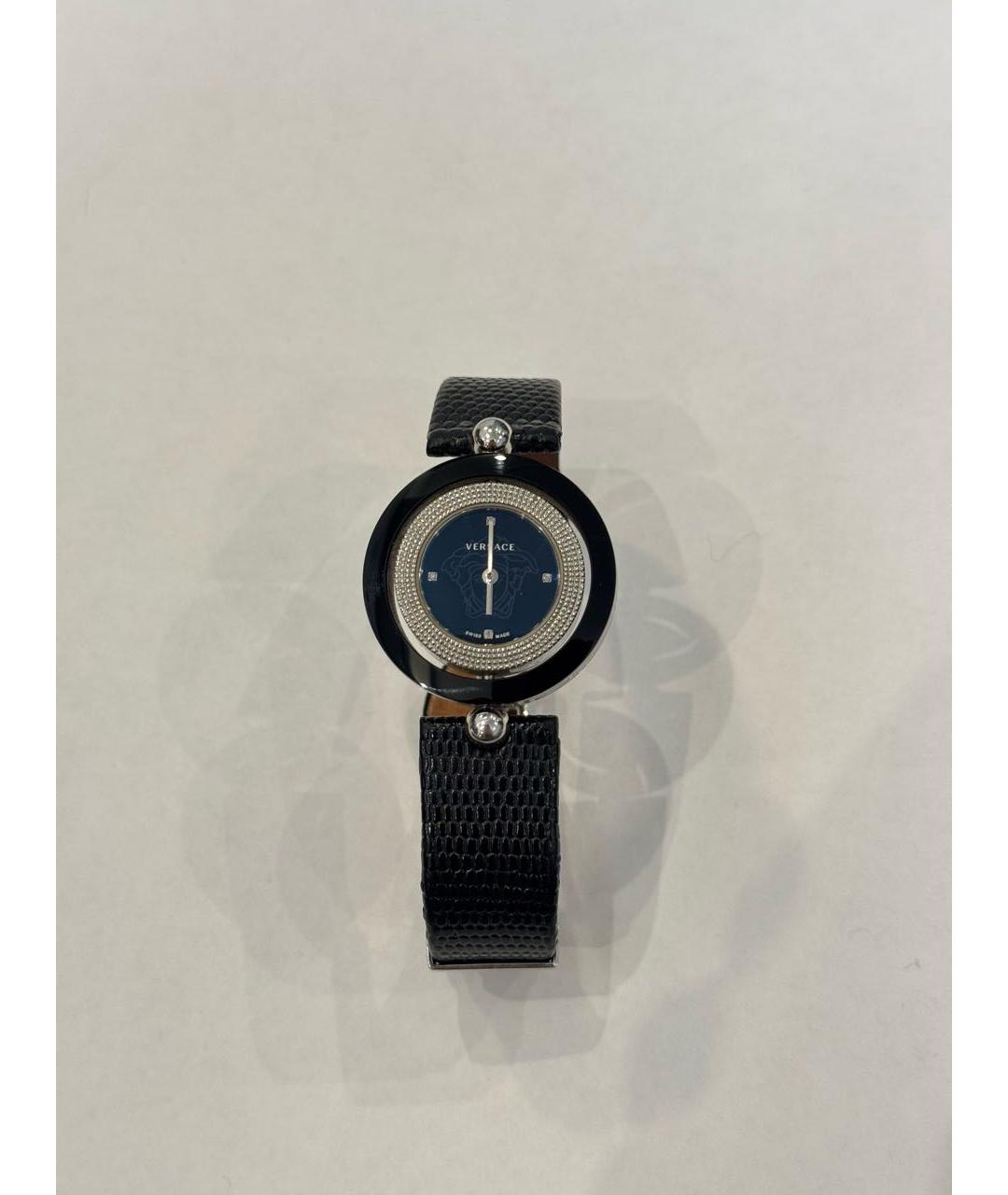 VERSACE Черные часы, фото 7