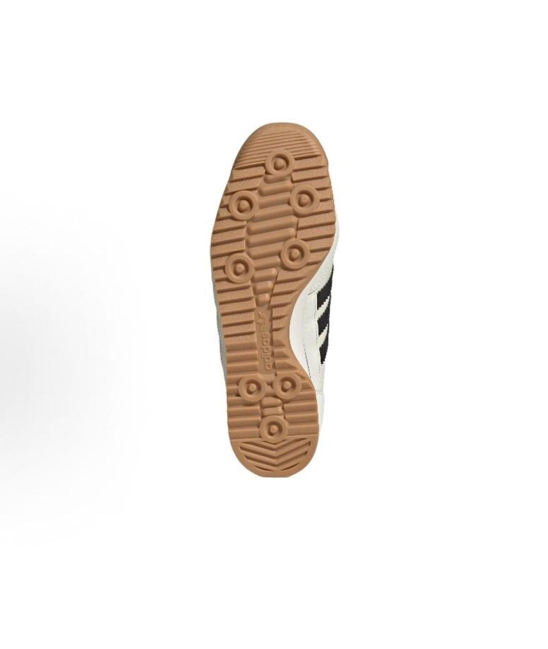 ADIDAS Зеленые кожаные кроссовки, фото 5