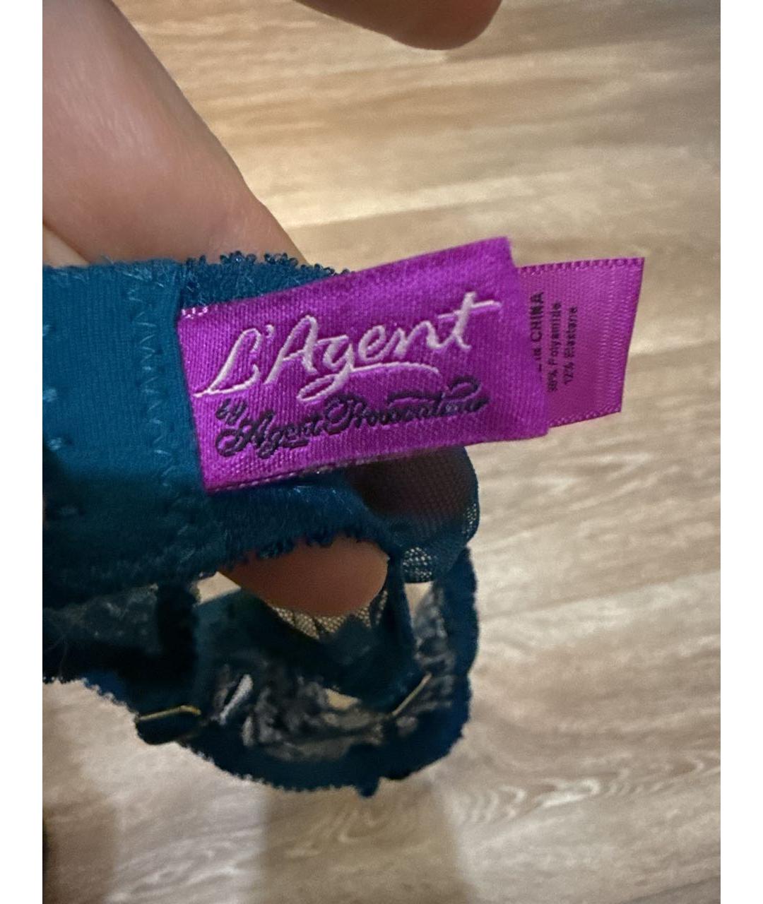 AGENT PROVOCATEUR Синие носки, чулки и колготы, фото 5