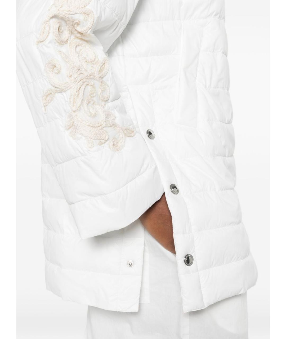 ERMANNO FIRENZE Белая полиамидовая куртка, фото 5