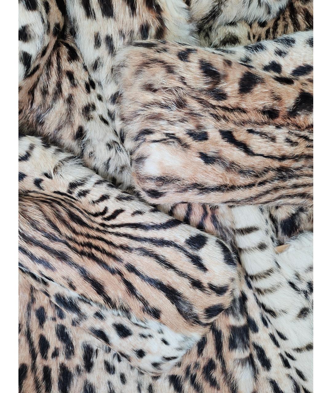 JOSEPH Коричневая меховая шуба, фото 5