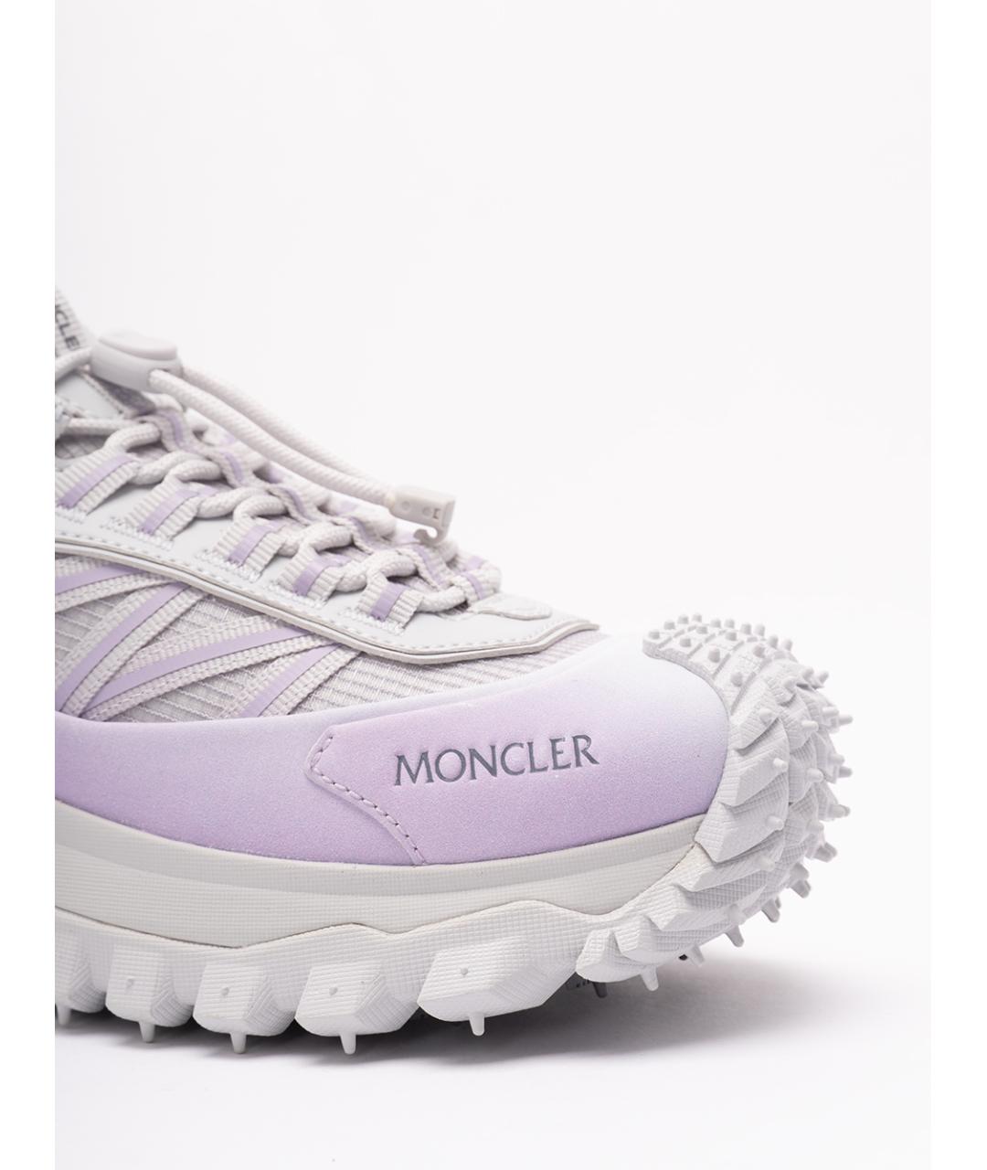 MONCLER Мульти кожаные кроссовки, фото 6