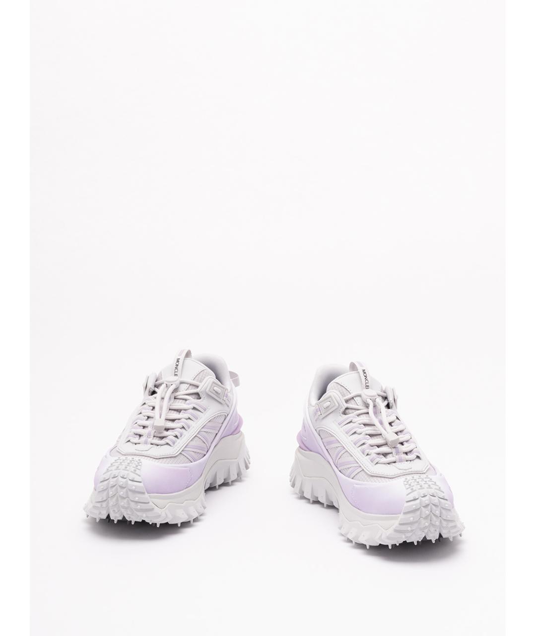 MONCLER Мульти кожаные кроссовки, фото 2