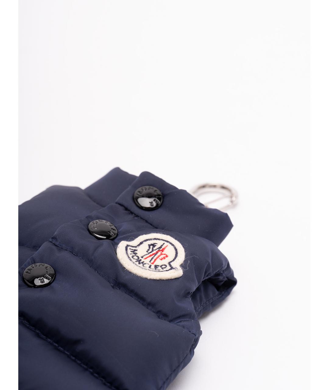 MONCLER Синий брелок, фото 2