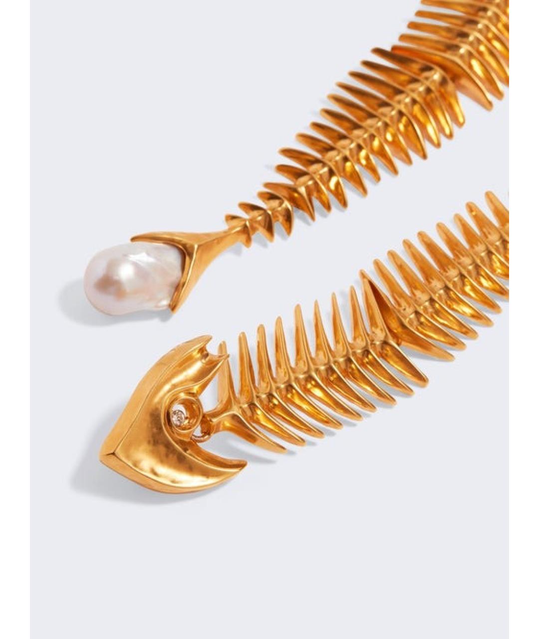 SCHIAPARELLI Золотые серьги из желтого золота, фото 2