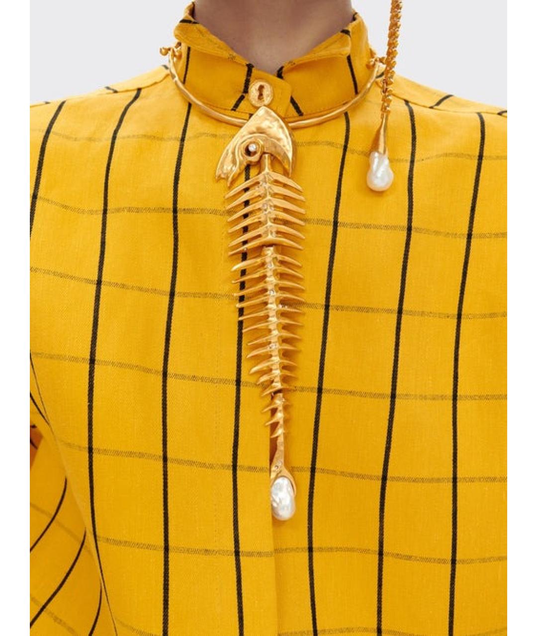 SCHIAPARELLI Золотое колье из желтого золота, фото 2