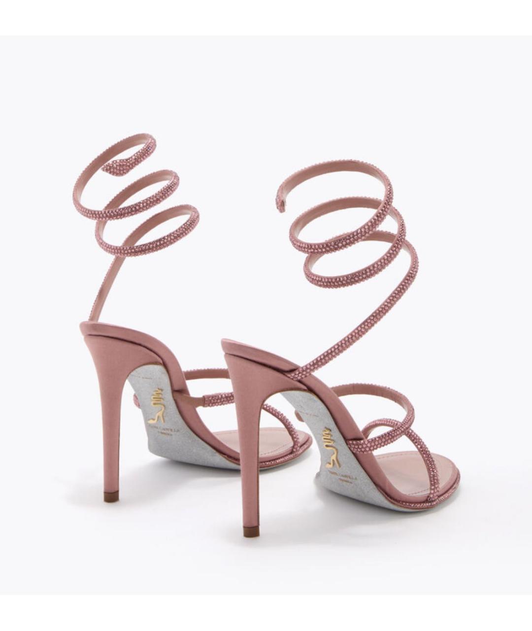 RENE CAOVILLA Розовые босоножки, фото 2