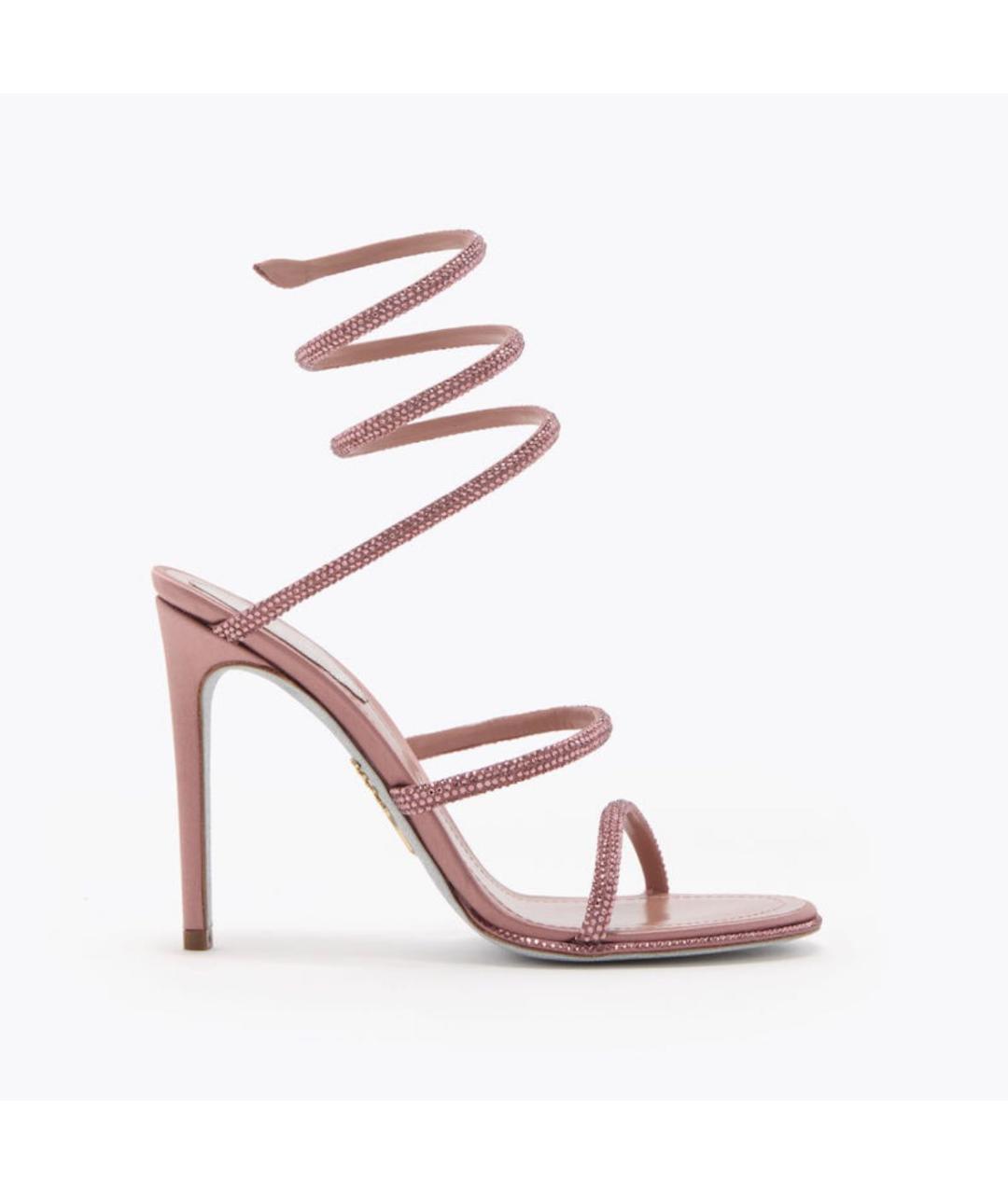 RENE CAOVILLA Розовые босоножки, фото 5