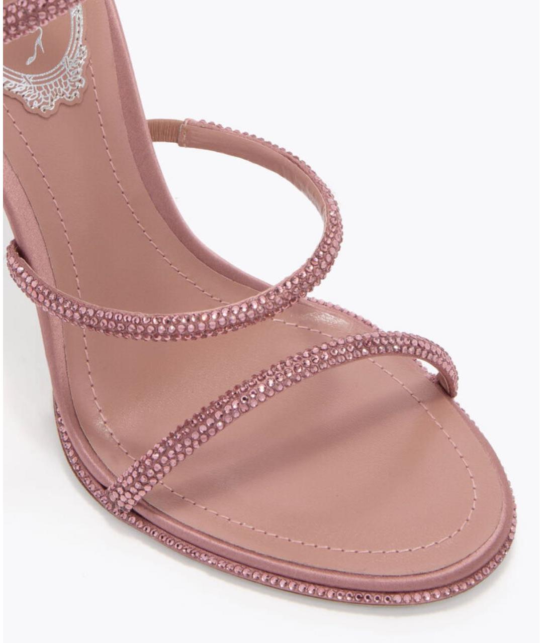 RENE CAOVILLA Розовые босоножки, фото 3