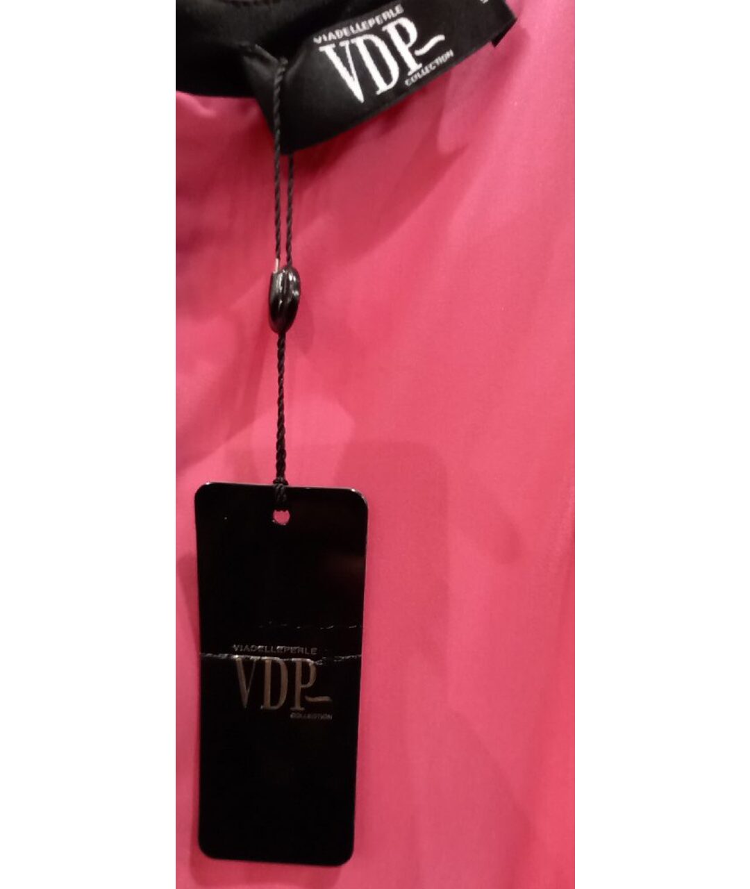 VDP Розовое шифоновое платье, фото 5