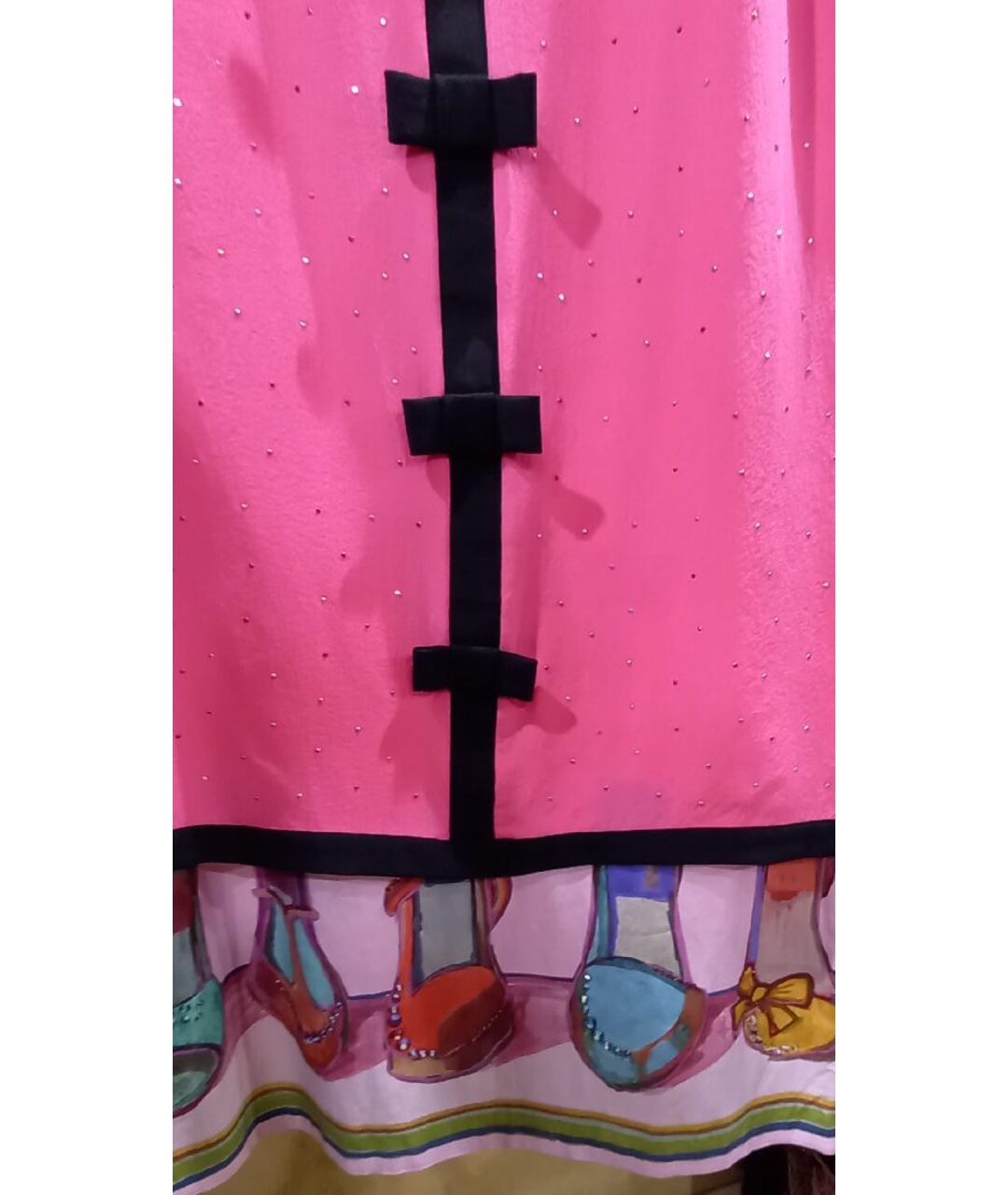 VDP Розовое шифоновое платье, фото 4