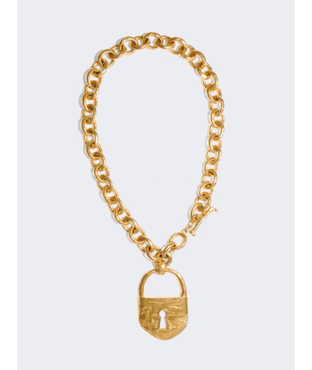 SCHIAPARELLI Золотое колье из желтого золота, фото 4