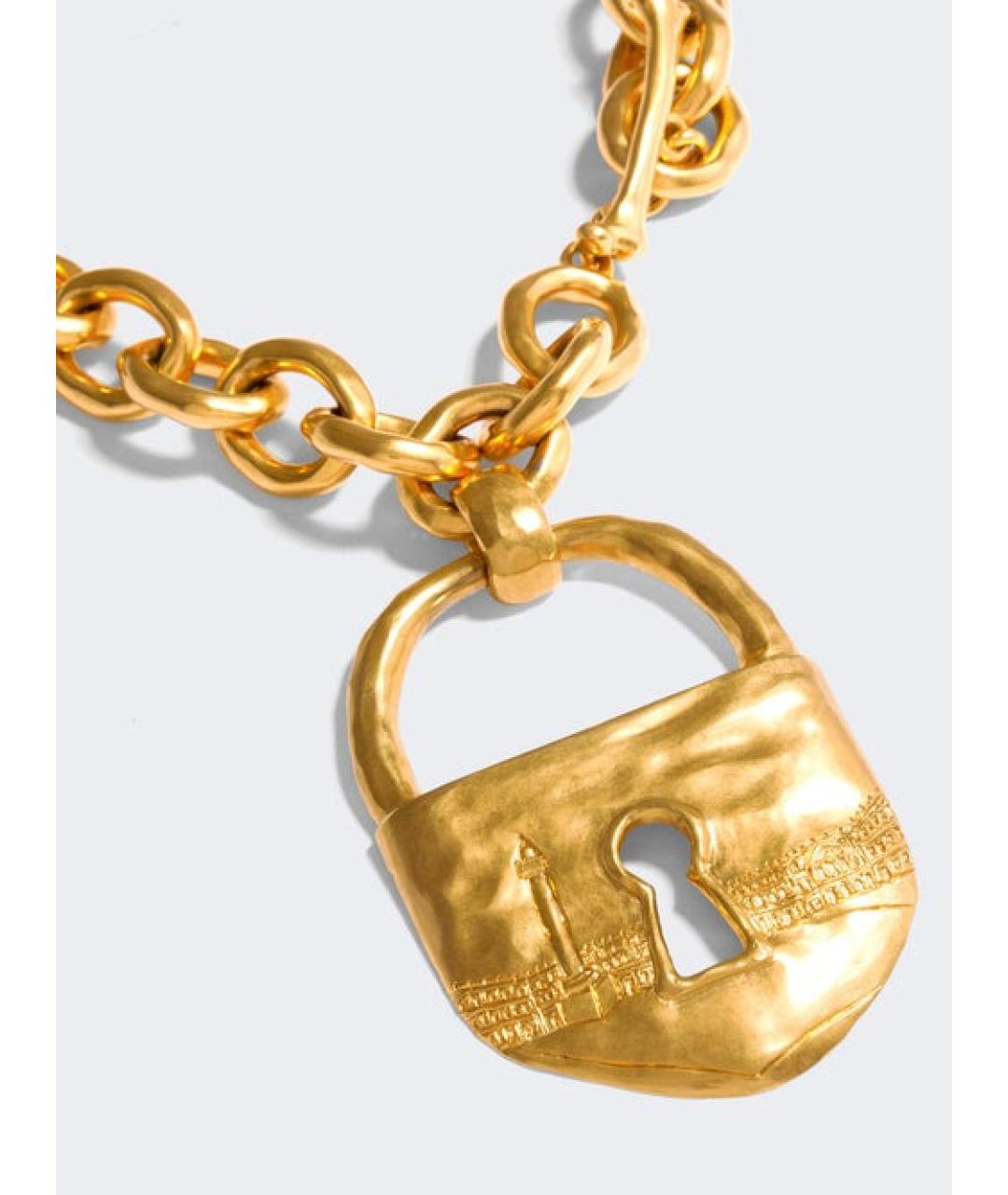 SCHIAPARELLI Золотое колье из желтого золота, фото 2