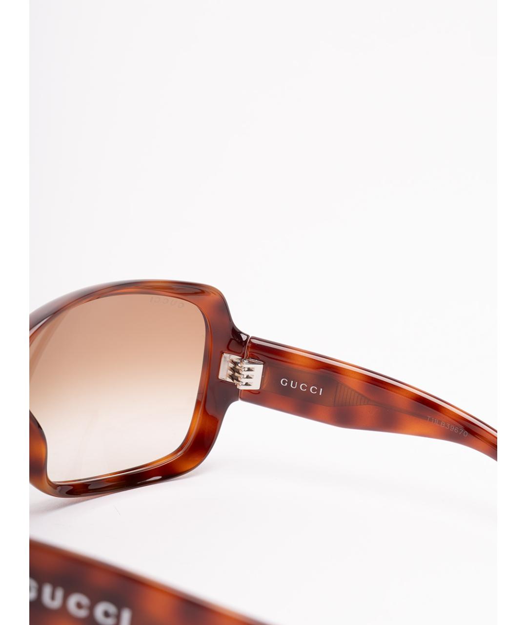 GUCCI Мульти пластиковые солнцезащитные очки, фото 3