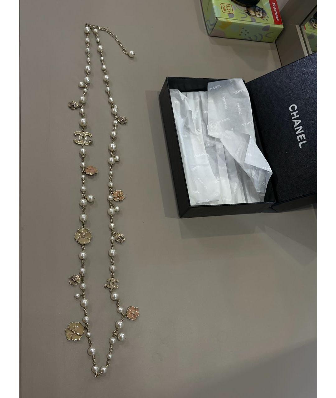 CHANEL Мульти металлическое колье, фото 2