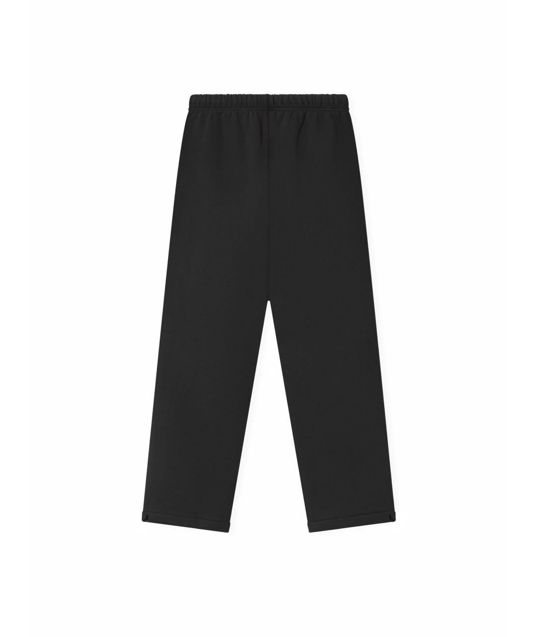 FEAR OF GOD ESSENTIALS Черные хлопковые повседневные брюки, фото 2