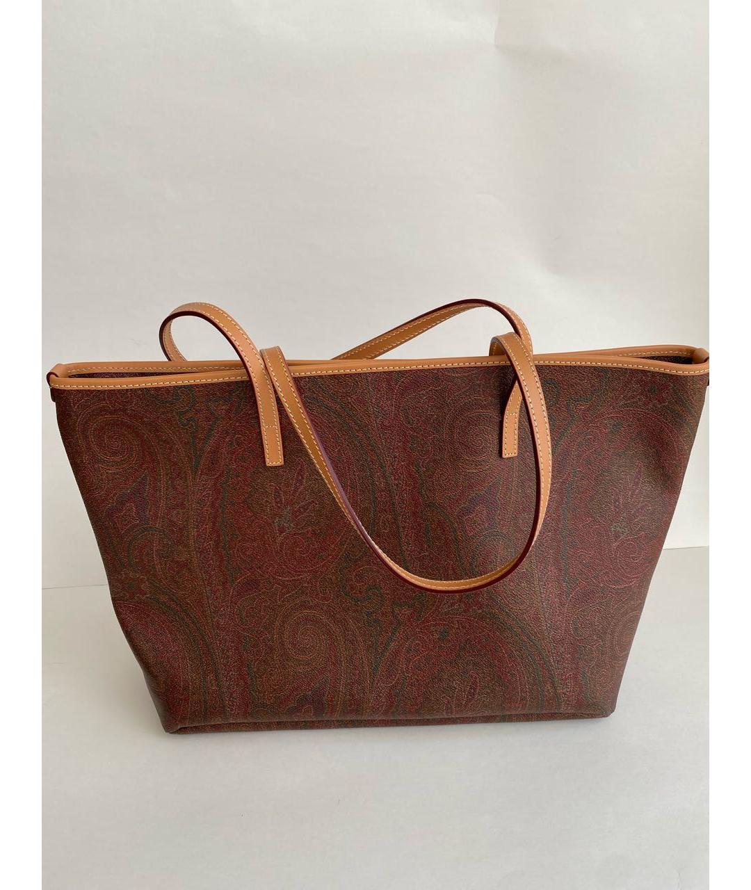 ETRO Коричневая сумка тоут, фото 3