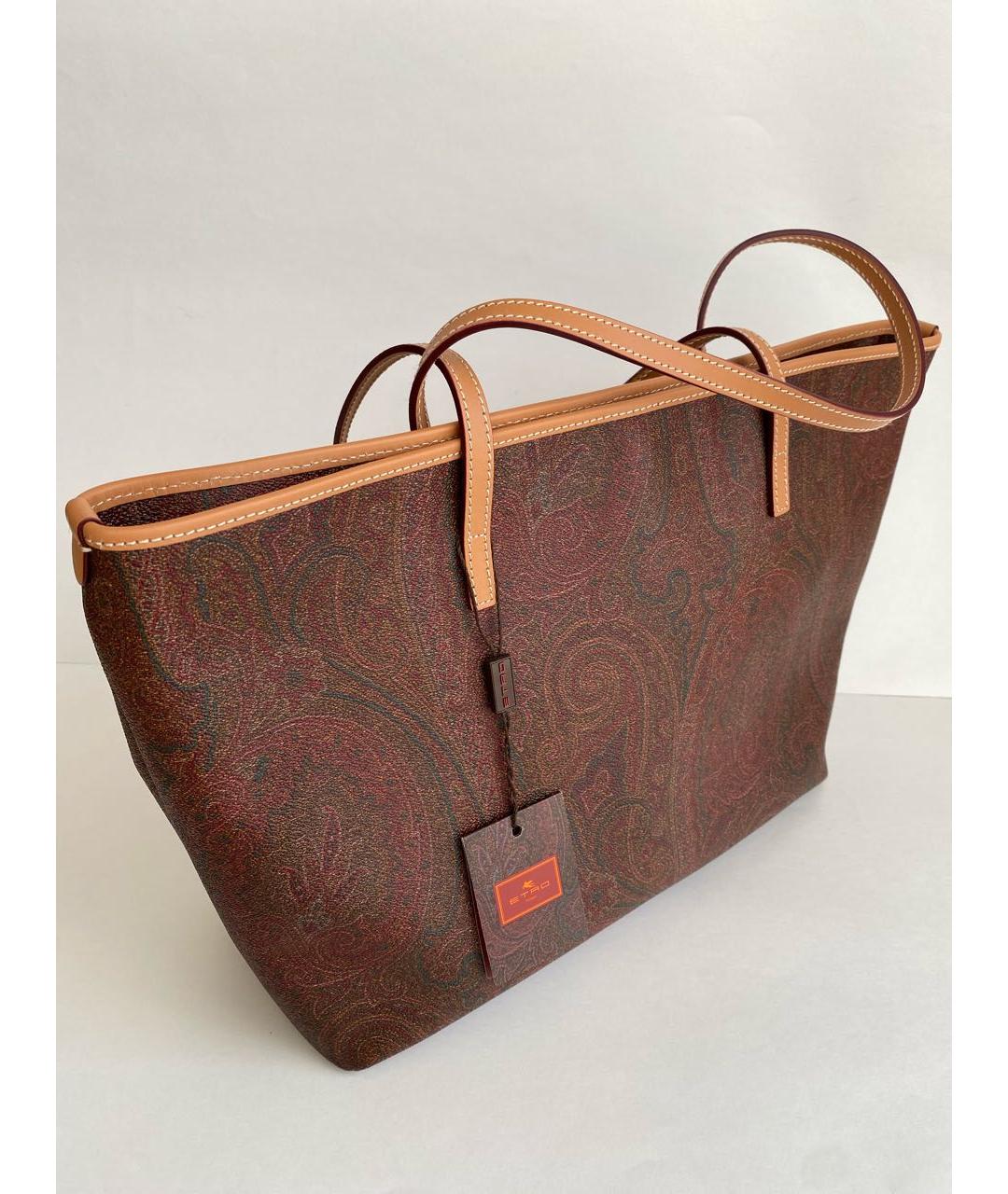 ETRO Коричневая сумка тоут, фото 2