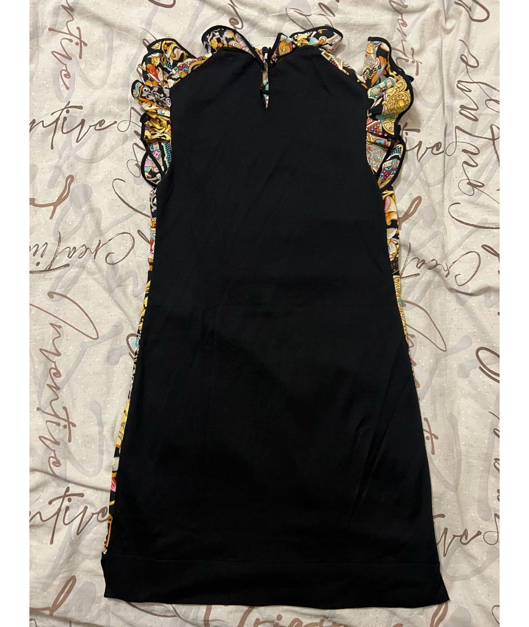 LOUIS VUITTON Мульти шелковое коктейльное платье, фото 2