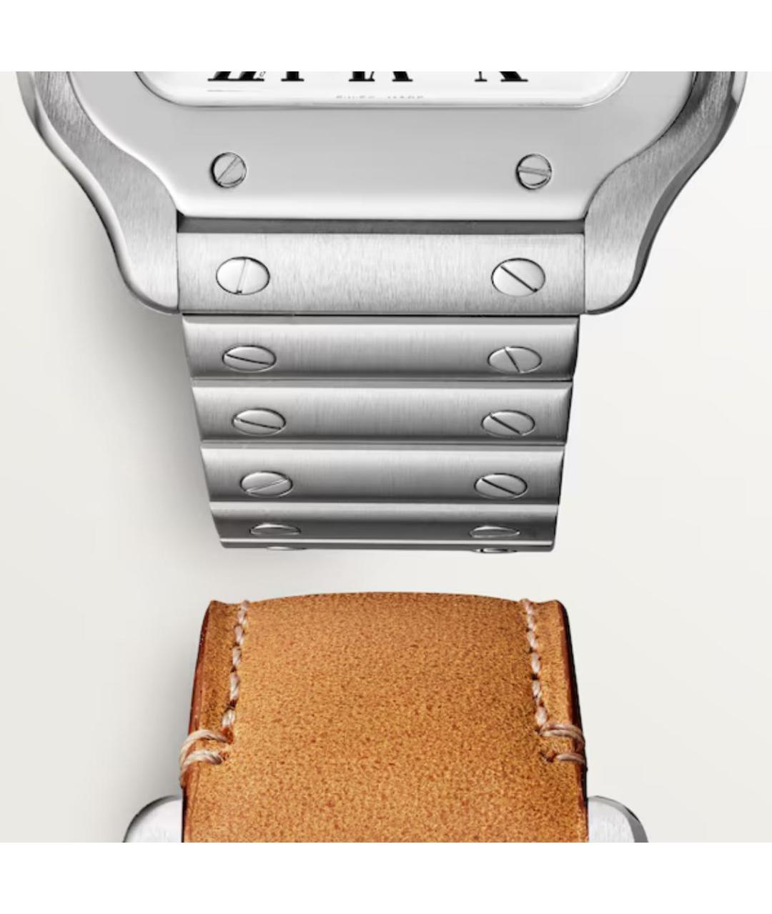 CARTIER Серебряные часы, фото 4