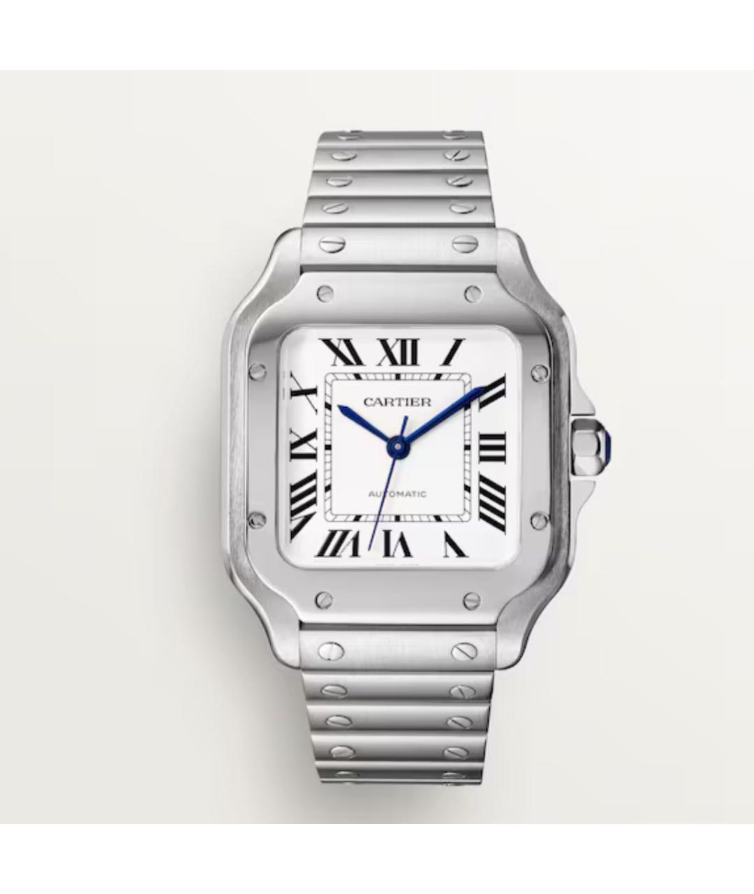 CARTIER Серебряные часы, фото 8