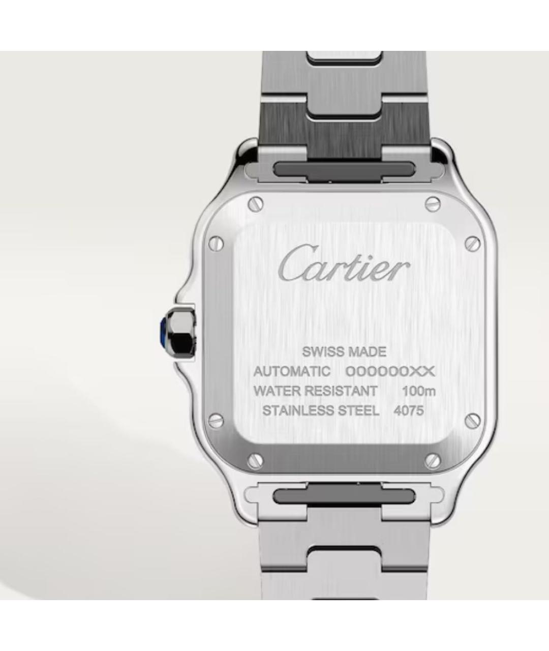 CARTIER Серебряные часы, фото 6