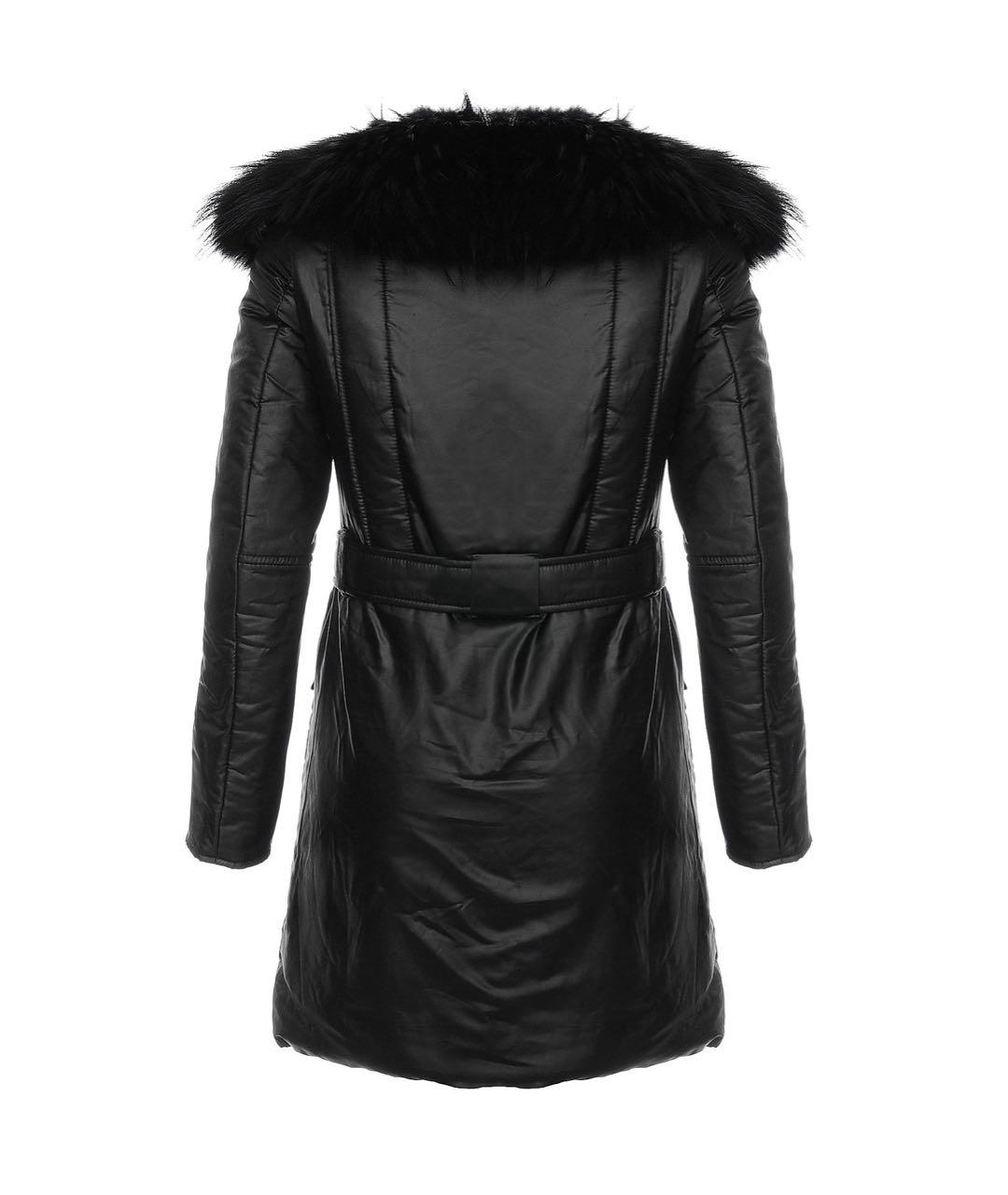 GUCCI Черный полиэстеровый пуховик, фото 2