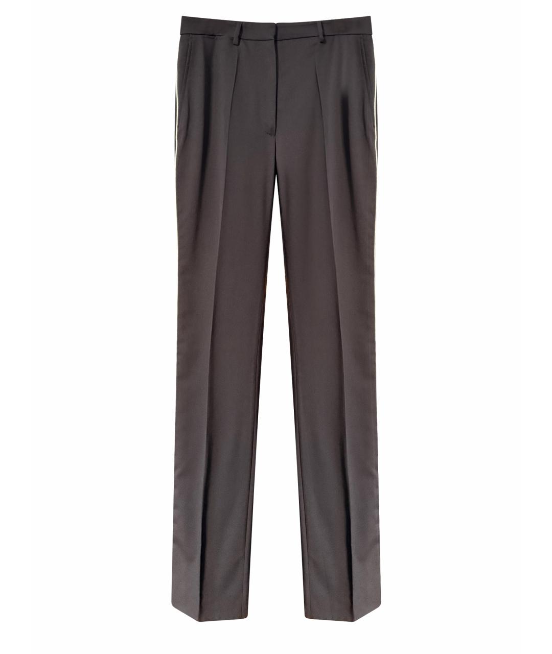 BOTTEGA VENETA Коричневые брюки узкие, фото 1