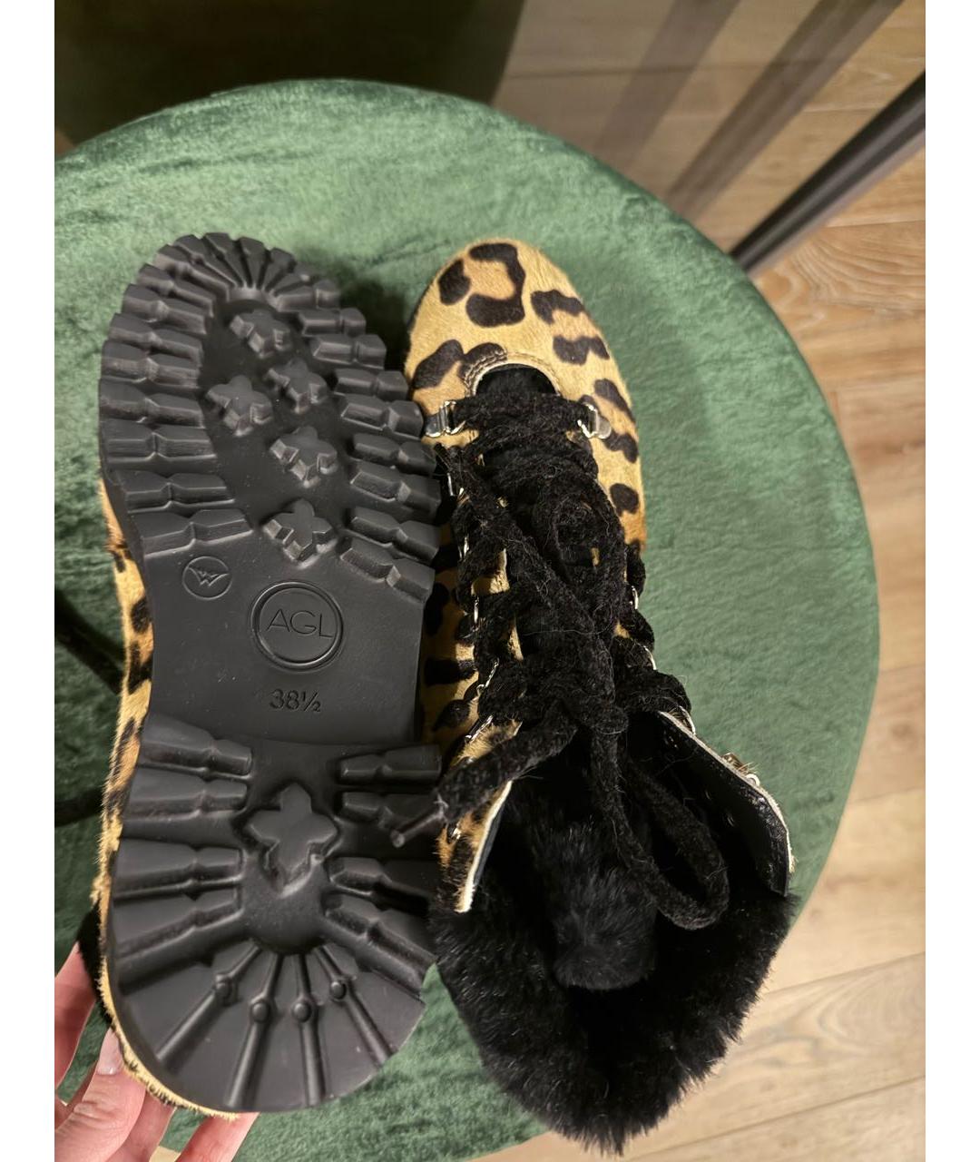 AGL Мульти кожаные ботинки, фото 7