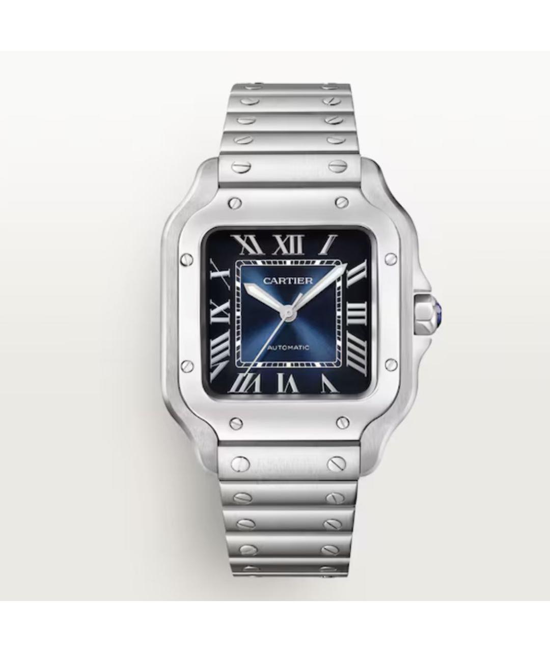 CARTIER Серебряные часы, фото 6