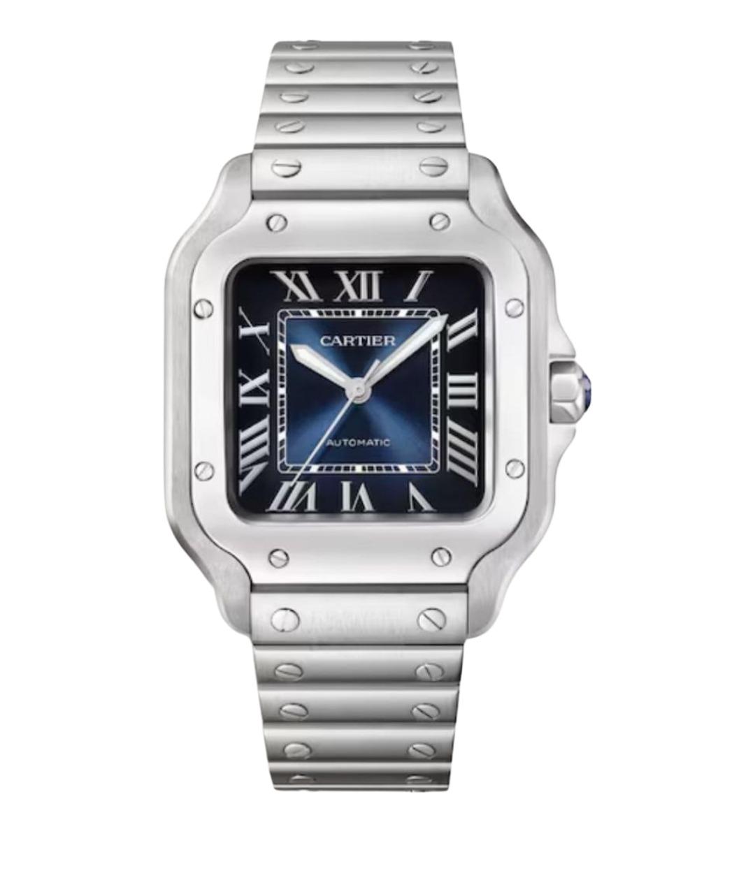 CARTIER Серебряные часы, фото 1