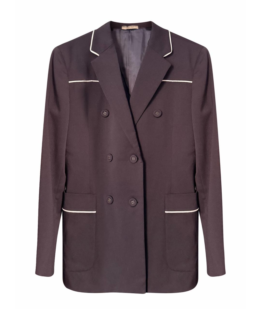 BOTTEGA VENETA Коричневый жакет/пиджак, фото 1
