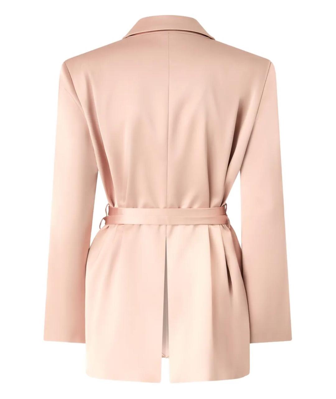 PINKO Розовый ацетатный жакет/пиджак, фото 2