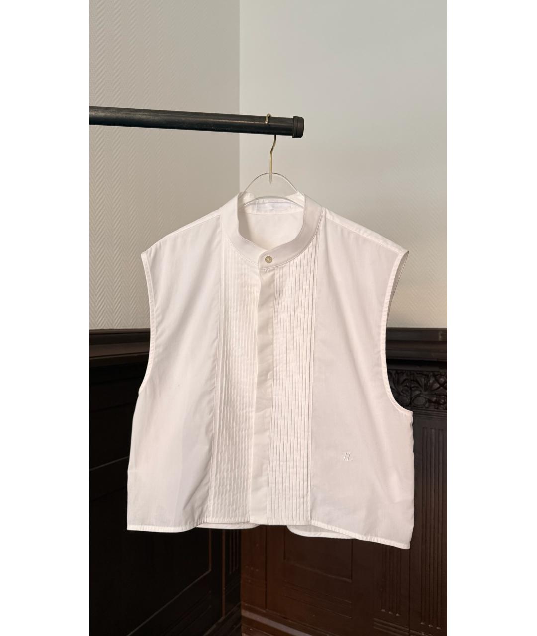 HELMUT LANG Белая майка, фото 5