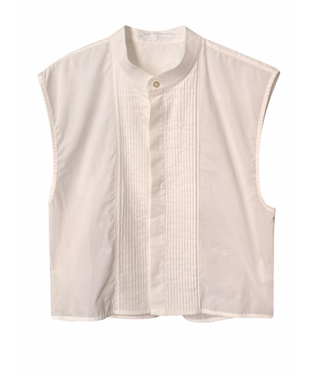 HELMUT LANG Белая майка, фото 1