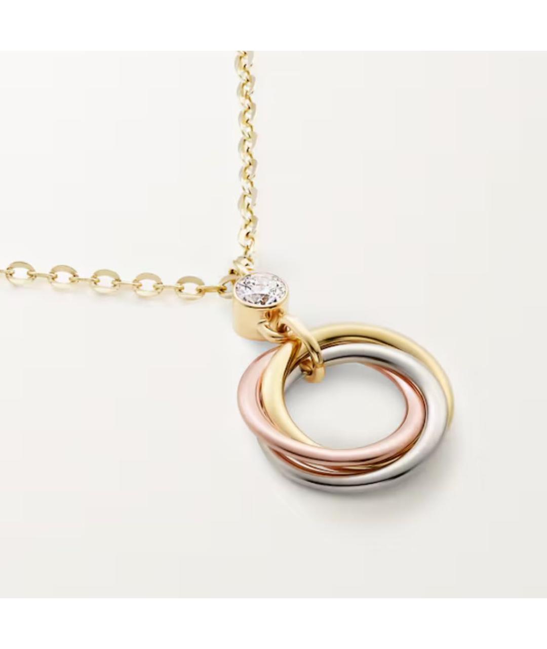 CARTIER Мульти подвеска из желтого золота, фото 2
