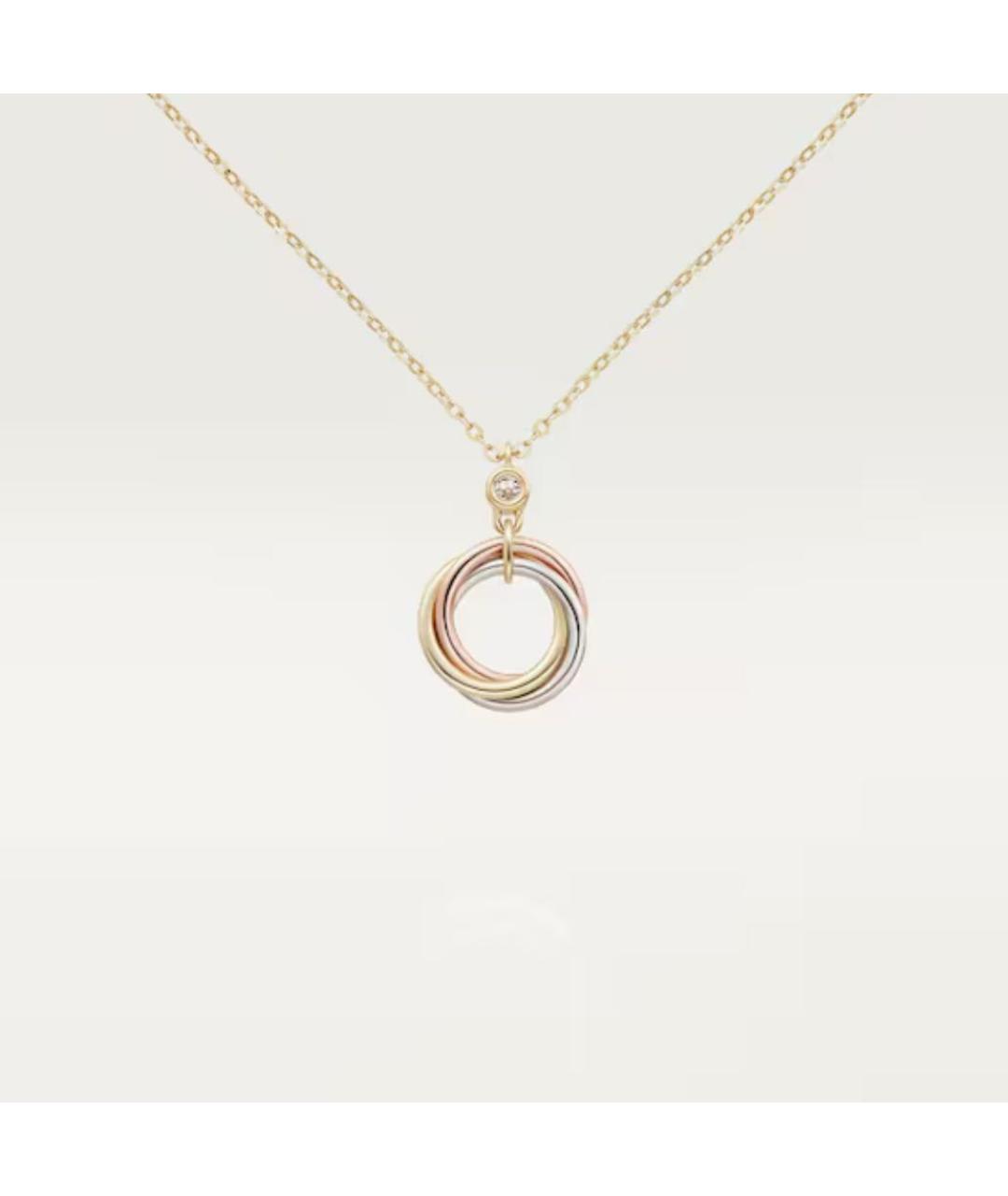 CARTIER Мульти подвеска из желтого золота, фото 4